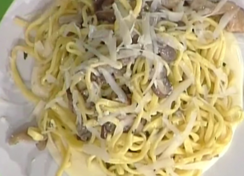 Tagliolini ai funghi e fonduta di formaggio di malga: la video ricetta della Prova del Cuoco
