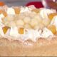 La video ricetta della torta di amaretto morbido con pere e panna della Prova del Cuoco
