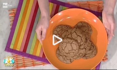 I biscotti al triplo cioccolato con la video ricetta della Prova del Cuoco
