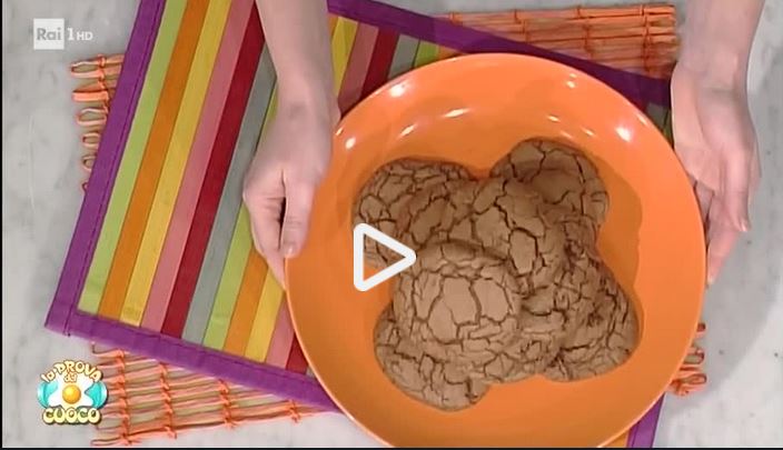 I biscotti al triplo cioccolato con la video ricetta della Prova del Cuoco