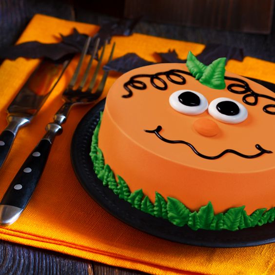 6 dolci di Halloween a forma di zucca