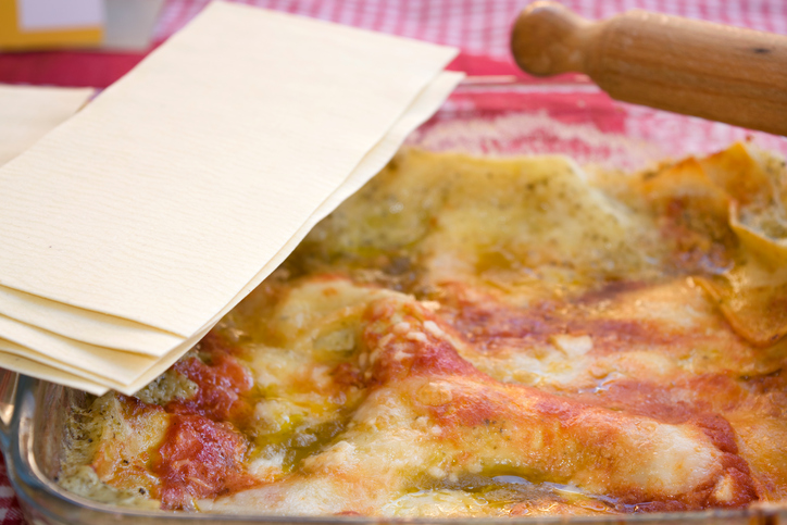 Lasagne al pesto di pistacchi e mortadella, la ricetta per il pranzo della domenica