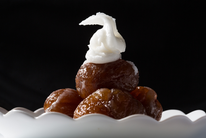 La video ricetta del gelato alle castagne, cioccolato e passito di Pantelleria della Prova del Cuoco