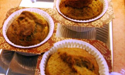 muffin con farina di castagne