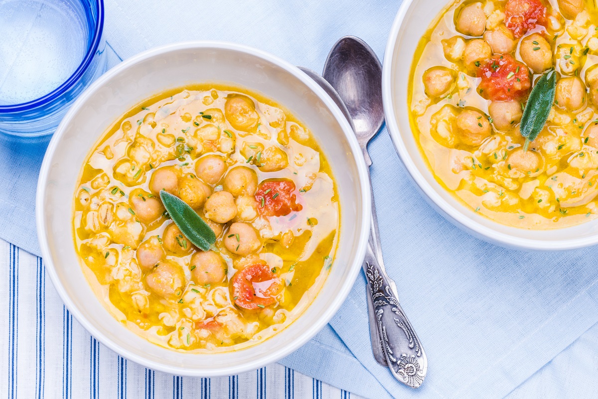 Come fare la zuppa di ceci