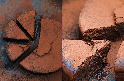 La ricetta della torta con farina di castagne e cacao per la colazione