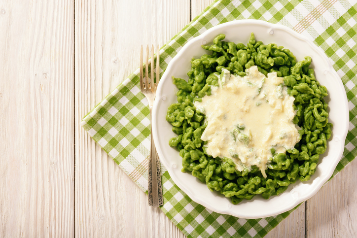 La ricetta dei spatzli verdi fatti in casa