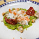 La crema di piselli e gamberi con la ricetta di Cannavacciuolo