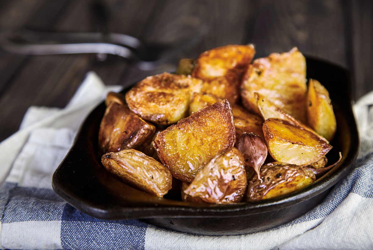 Patate al forno con la buccia, la ricetta