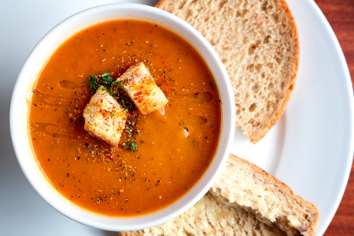 La ricetta del gazpacho con polpo