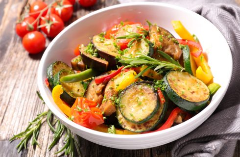 Come preparare la ratatouille di verdure al microonde