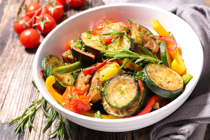 Come preparare la ratatouille di verdure al microonde