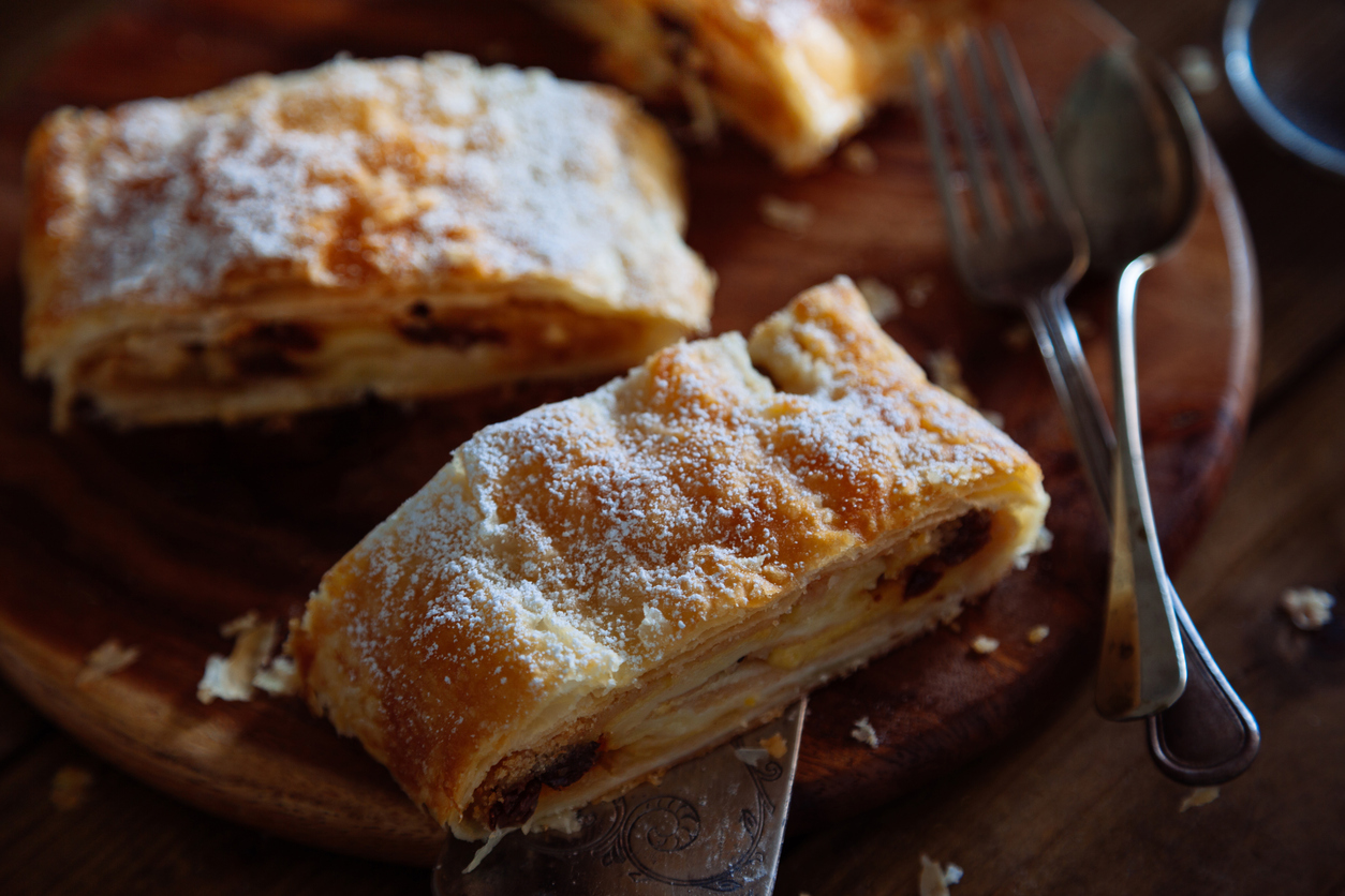 La ricetta dello strudel di ricotta austriaco