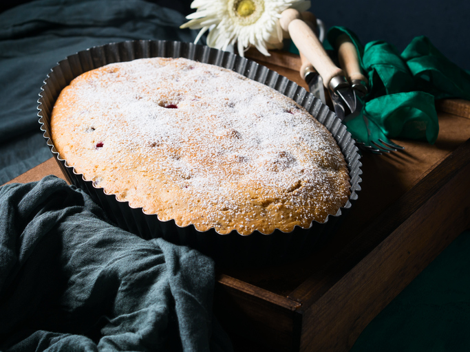 La torta con farina di maiorca con la ricetta semplice