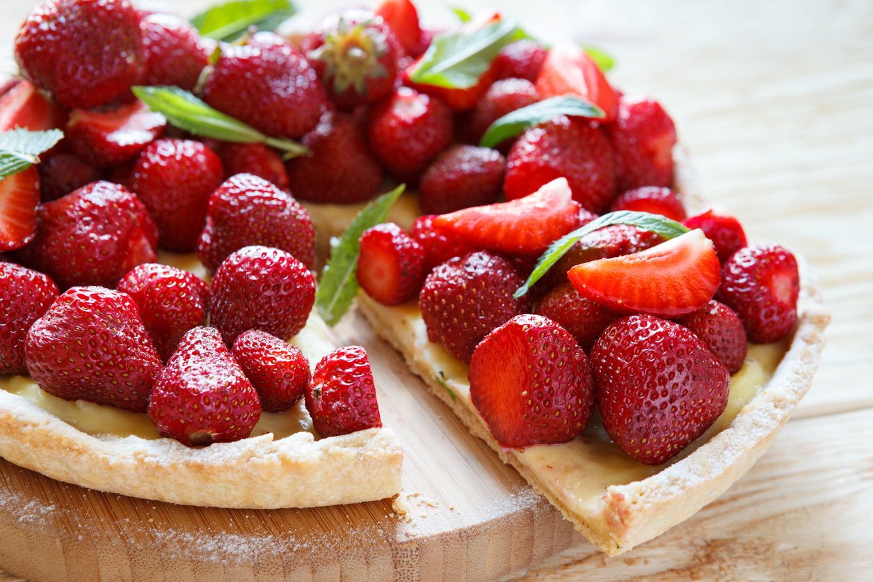 La ricetta della crostata con le fragole fresche