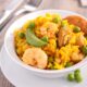 Il risotto con piselli e gamberi con la ricetta facile