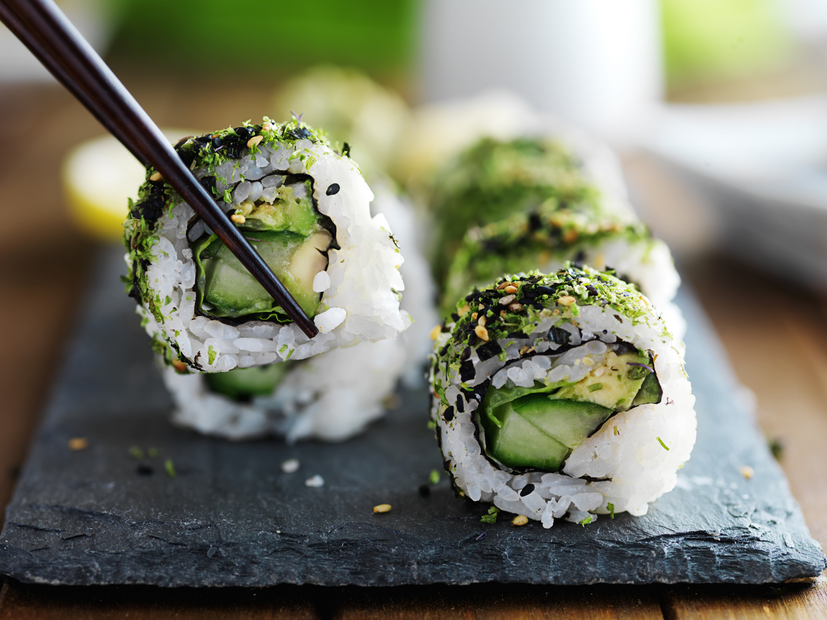 Come fare il sushi vegano
