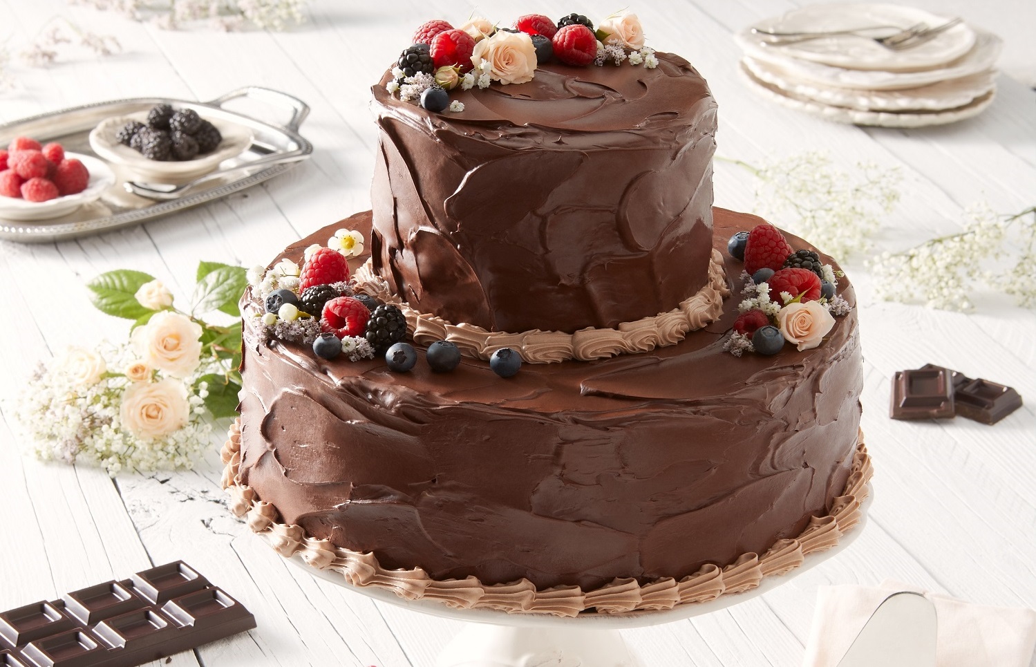 La wedding cake al cioccolato ispirata al matrimonio di Harry e Meghan