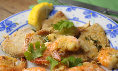 gamberoni gratinati al forno