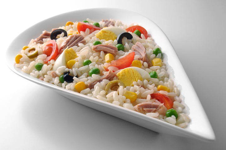 La ricetta dell&#8217;insalata di riso con tonno e uova sode
