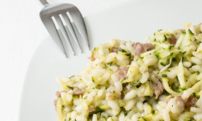 Come preparare il risotto alle zucchine e pancetta
