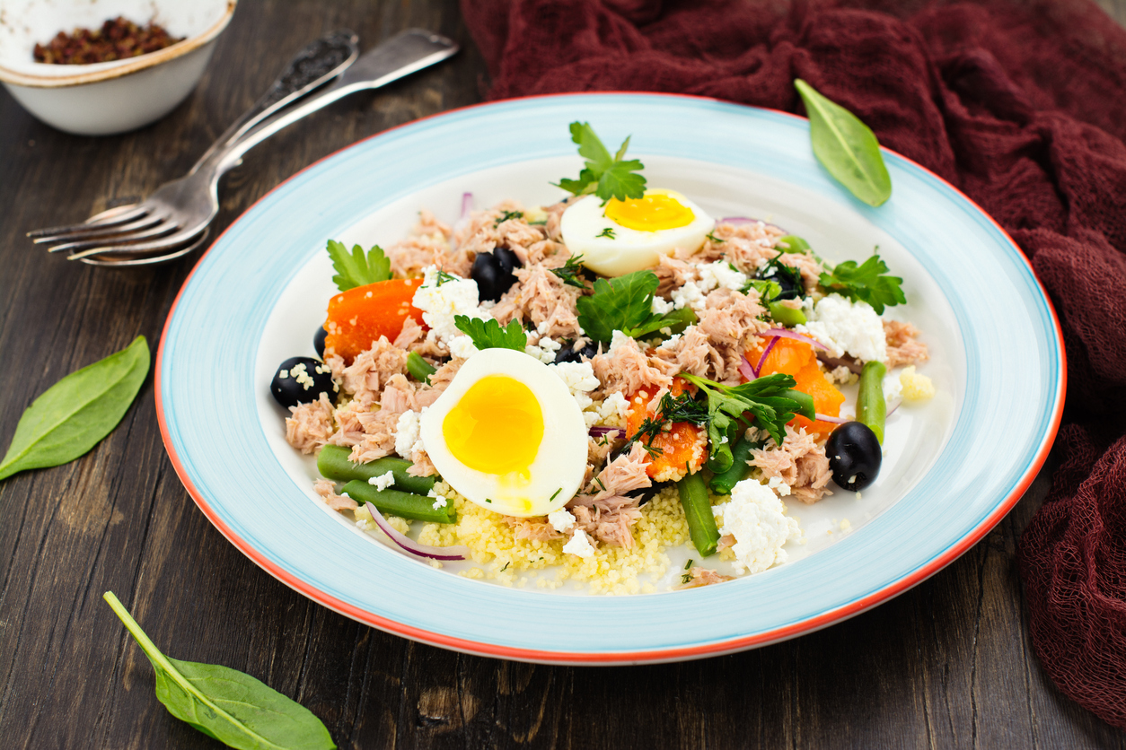 L’insalata di cous cous al tonno con la ricetta facile