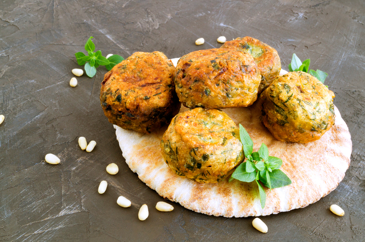 Le polpette di piselli con la ricetta di Benedetta Parodi