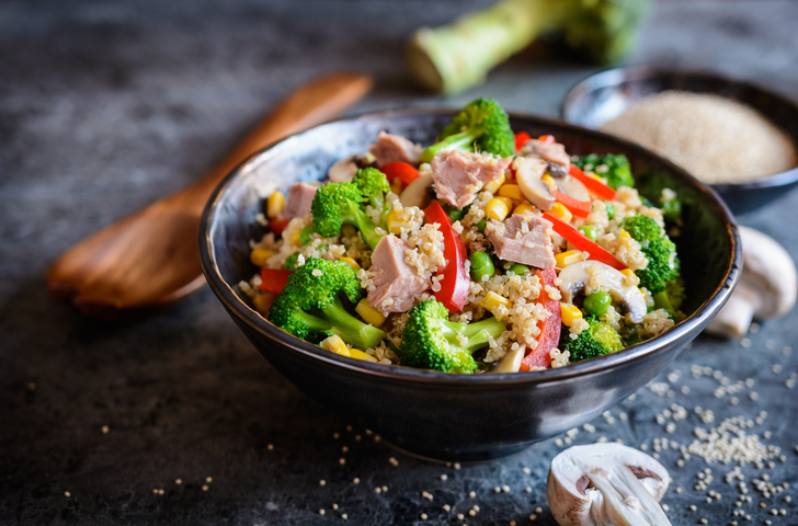 Quinoa con tonno, la ricetta facile