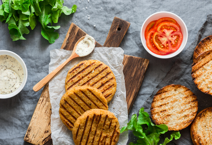 L’hamburger vegetariano con la ricetta di Benedetta Parodi