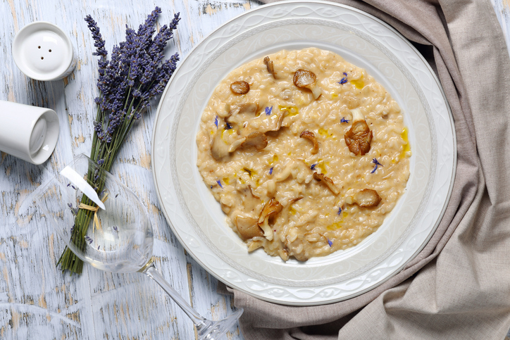 Come fare il risotto alla lavanda