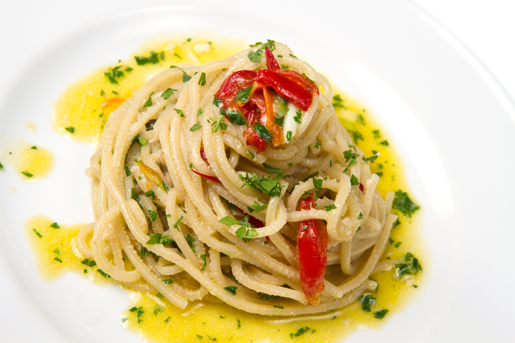 Gli spaghetti aglio olio e peperoncino di Alessandro Borghese