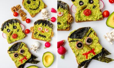 Frankenstein toast