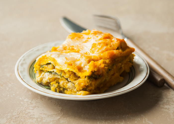 La ricetta delle lasagne di zucca e salsiccia di Benedetta Parodi