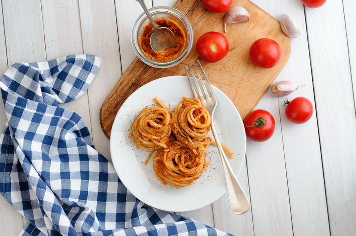 Pasta al pesto trapanese: la ricetta di Alessandro Borghese