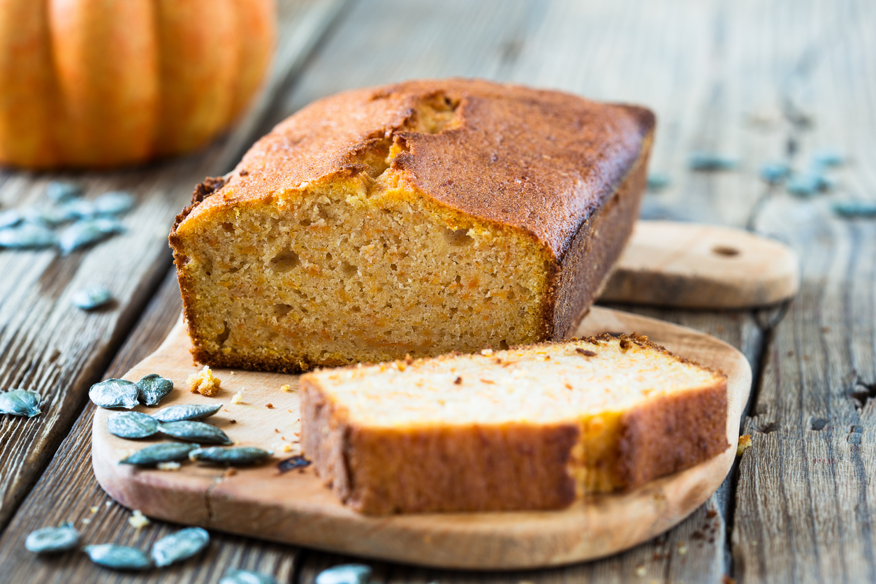 Plumcake salato alla zucca per Halloween, la ricetta