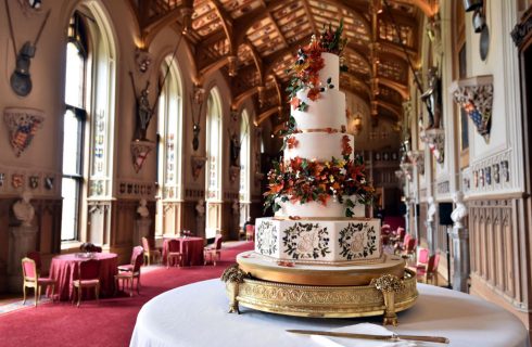 Le foto della royal wedding cake di Eugenie di York e Jack Brooksbank