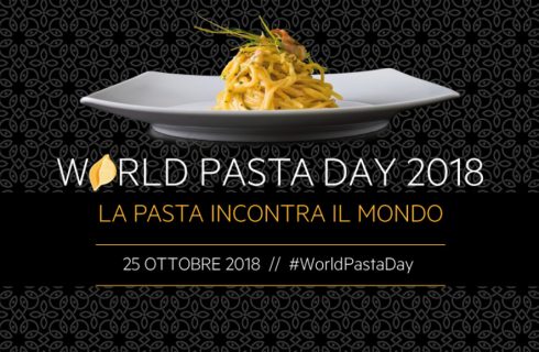 Il 25 ottobre è il World Pasta Day 2018, un evento mondiale che da 20 anni celebra l’amore per la pasta
