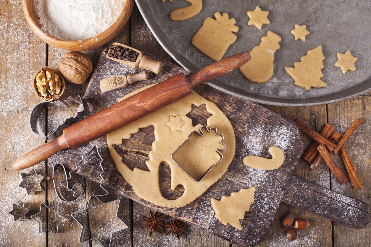 Biscotti alla vaniglia da regalare a Natale
