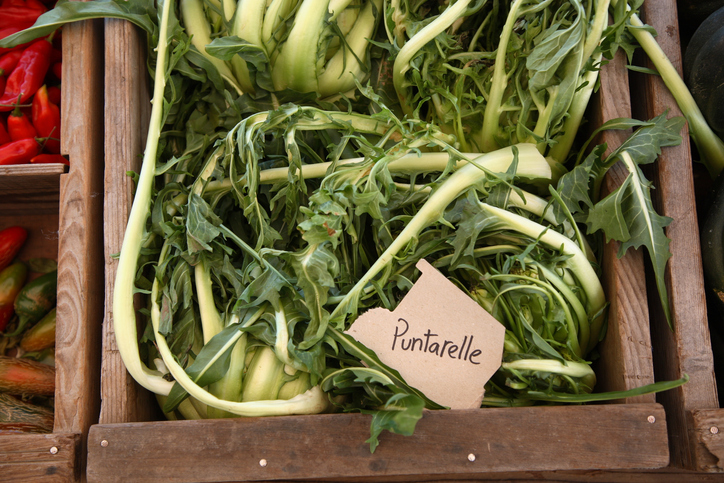 Puntarelle, come pulirle?