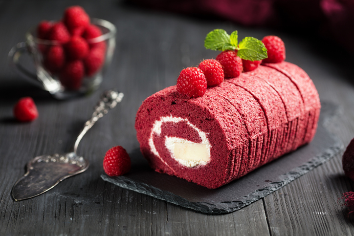 Come preparare il rotolo natalizio red velvet