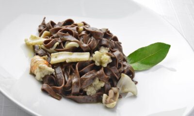 Impasto tagliatelle cacao