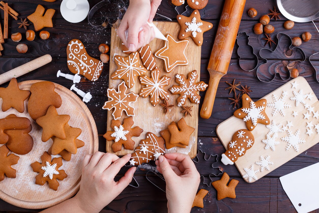 Biscotti di Natale allo zenzero, la ricetta