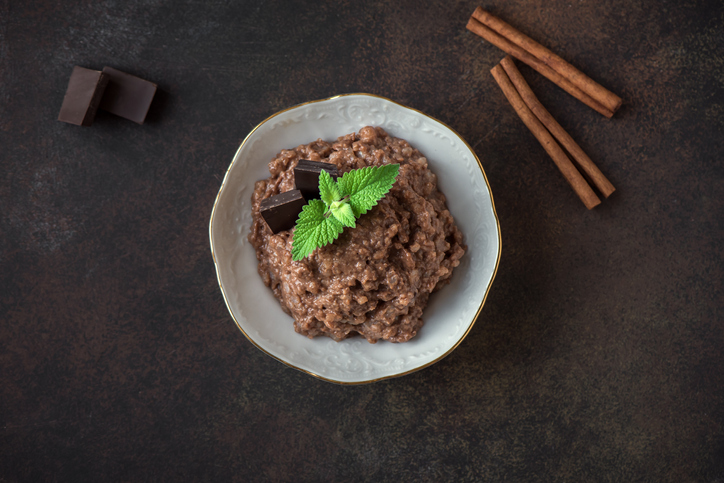 La cuccìa di Santa Lucia al cioccolato