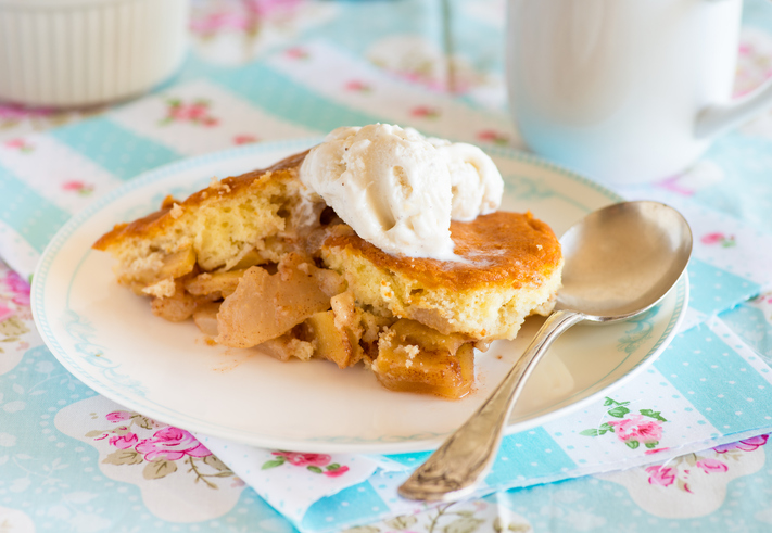 Come preparare il cobbler di pere alla cannella