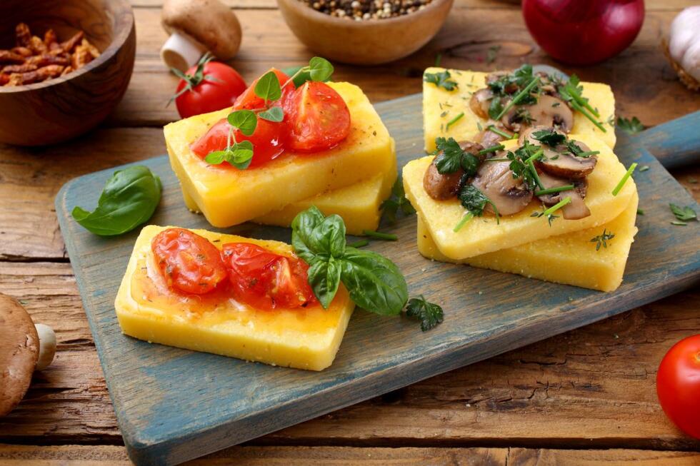 crostini di polenta