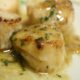 Capesante con salsa allo zafferano