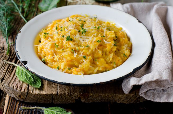 Risotto con porro e carote, la ricetta