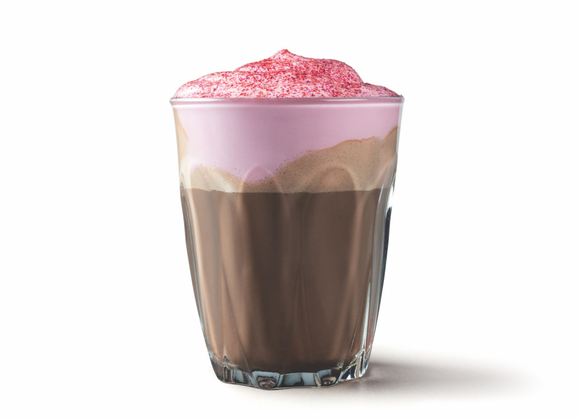 Berry Kiss Hot Chocolate di Starbucks: quando il cioccolato incontra le fragole