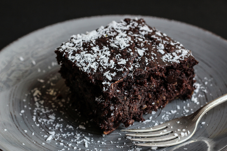 La ricetta della torta cioccolato fondente e cocco senza uova