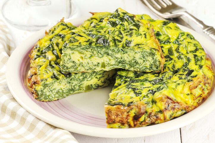 Come preparare la frittata di borragine e ricotta